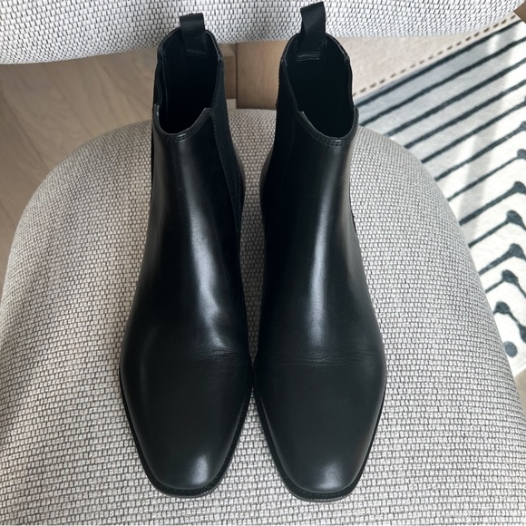 Coach Dalton Chelsea Leather Boots - Black - Picture 4 of 10